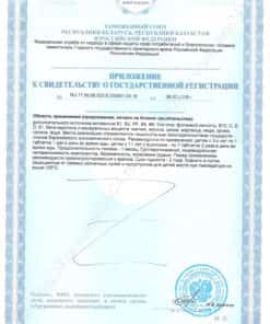 Юниор Нео-Р Визион Сертификат