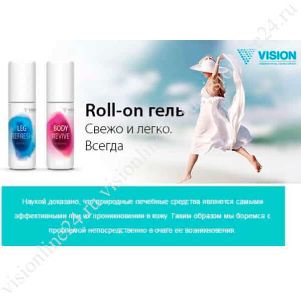 Body Revive roll-on gel Литва Швенченис Вастажолис