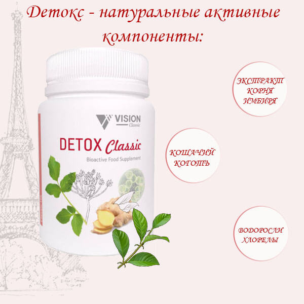 Детокс Vision Франция Аркофарма